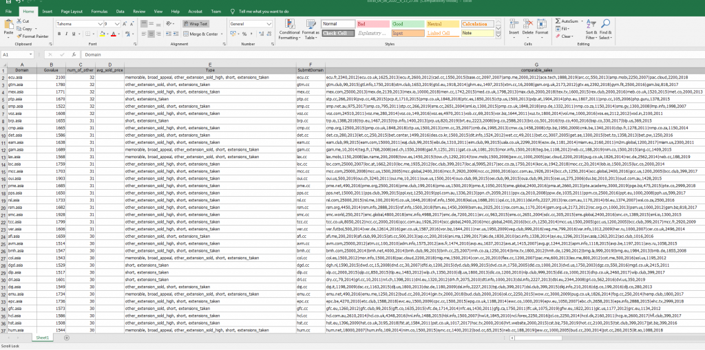 Govalue bulk checker export to excel